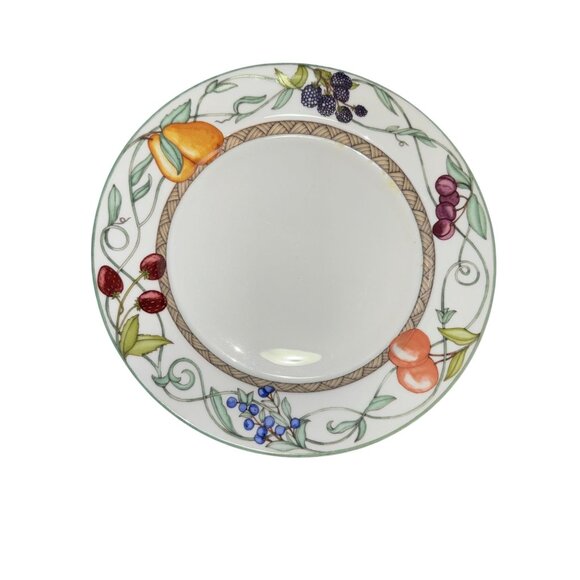 Dansk Umbrian Fruits Dinner Plate 11" Ceramic Plate Microwave & Dishwasher Safe - Picture 1 of 3